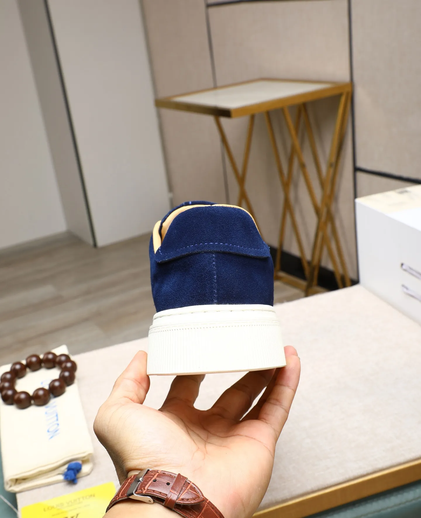 Men's shoes 💰460 [LV～] Men's casual shoes 2025z cabinet sales simultaneously 🔶Size: 38-44 #️⃣ 🔷3 colors🔜The upper is made of multi-material splicing➕cow leather lining, comfortable and breathable, sole: original comfortable and wear-resistant outsole, ⚠️real thing📱photographed🎬real thing is better📢📢📢